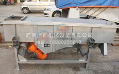 红麻仔直线振动筛在红麻仔分级、除杂中的应用