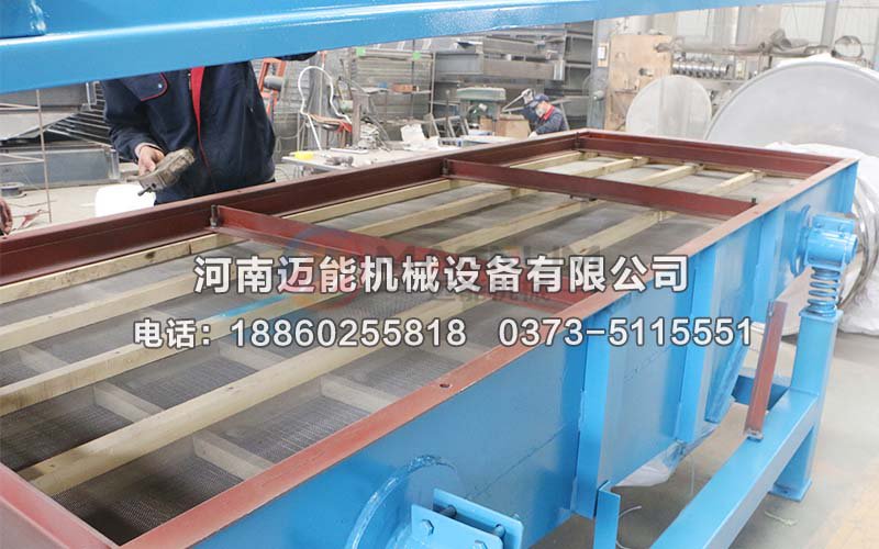 直线振动筛木质网架