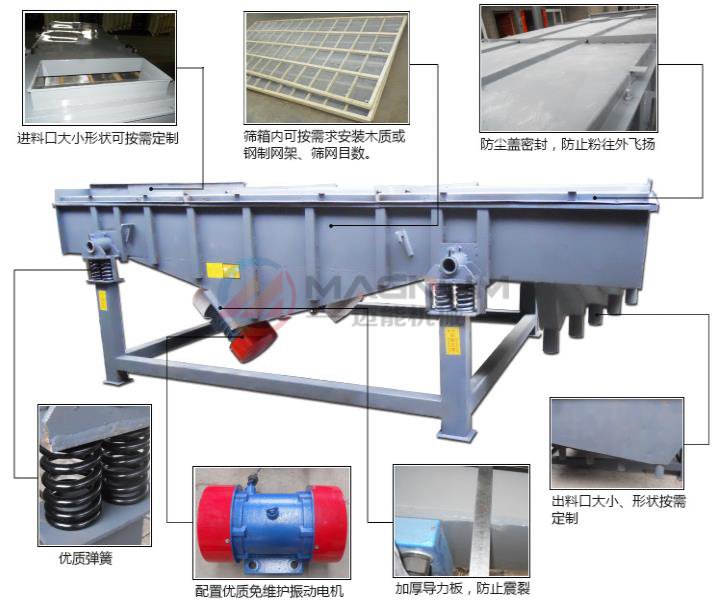 塑料片直线振动筛